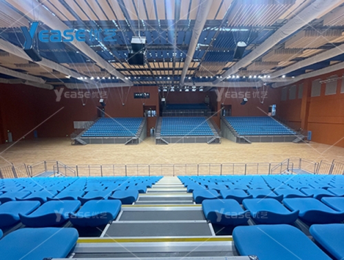 湖南省第十四屆省運(yùn)會乒乓球賽場（岳陽第十四中學(xué)體育館）